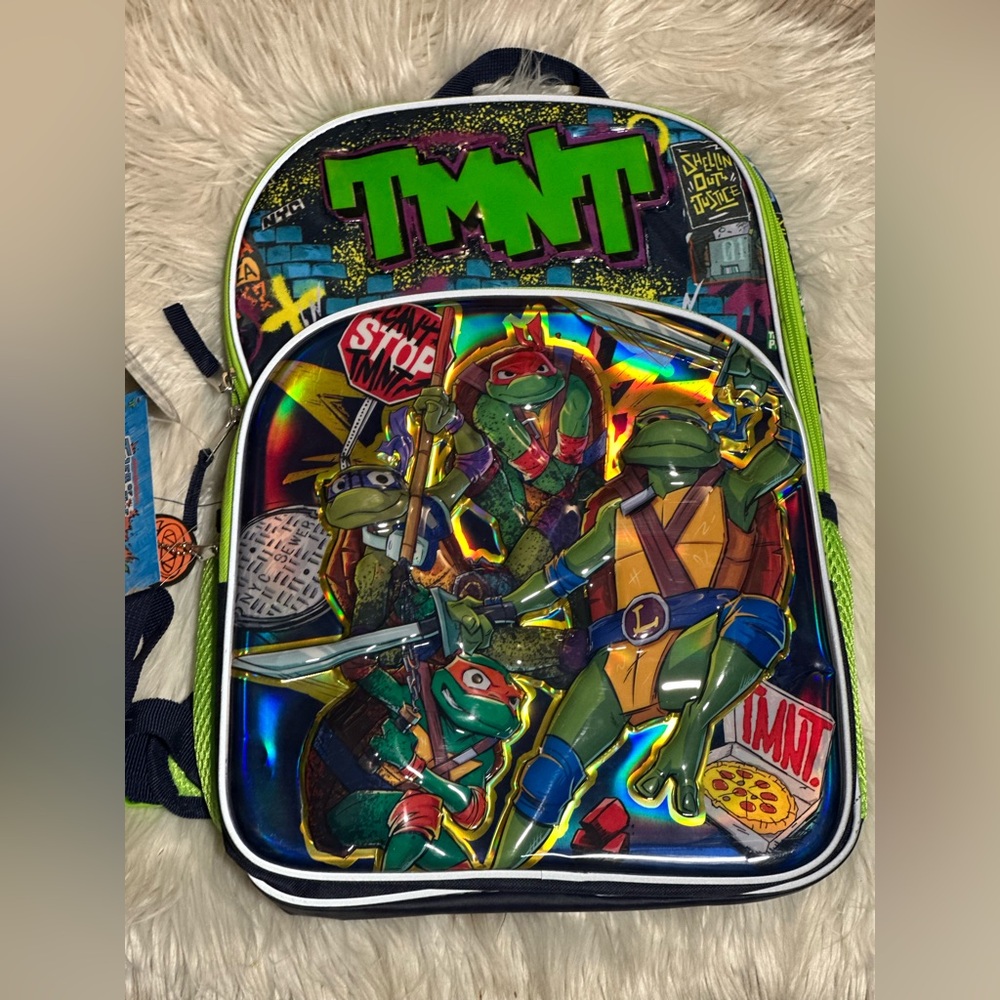 Colorful Backpack. Ninja Turtles